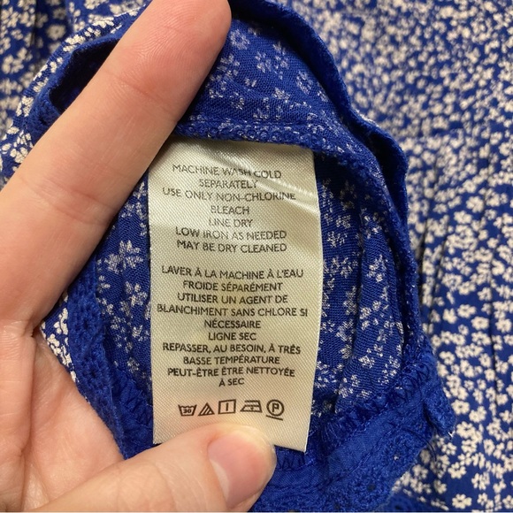 Free People Brittnee floral smocked baby doll top - Picture 9 of 13